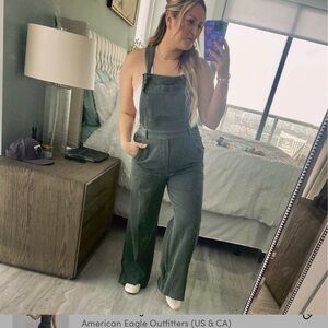 Soft denim black Overalls